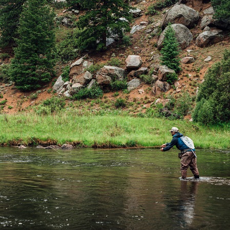 Fishing In Water Streams